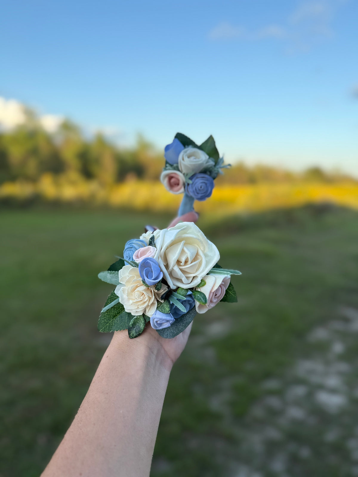 Corsage – Traditional Sizes & Petite Daddy Daughter Dance Matching Magnetic Boutonniere Available