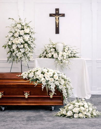 Legacy Collection Funeral Floral Suite— Reserve Your Arrangement