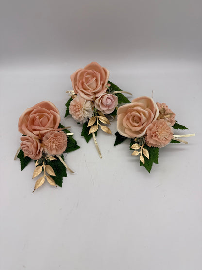 Subtle Gold Leaf Greenery Add-On | Bouquet Metallic Accent Upgrade