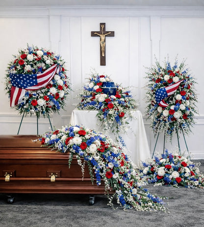 Legacy Collection Funeral Floral Suite— Reserve Your Arrangement