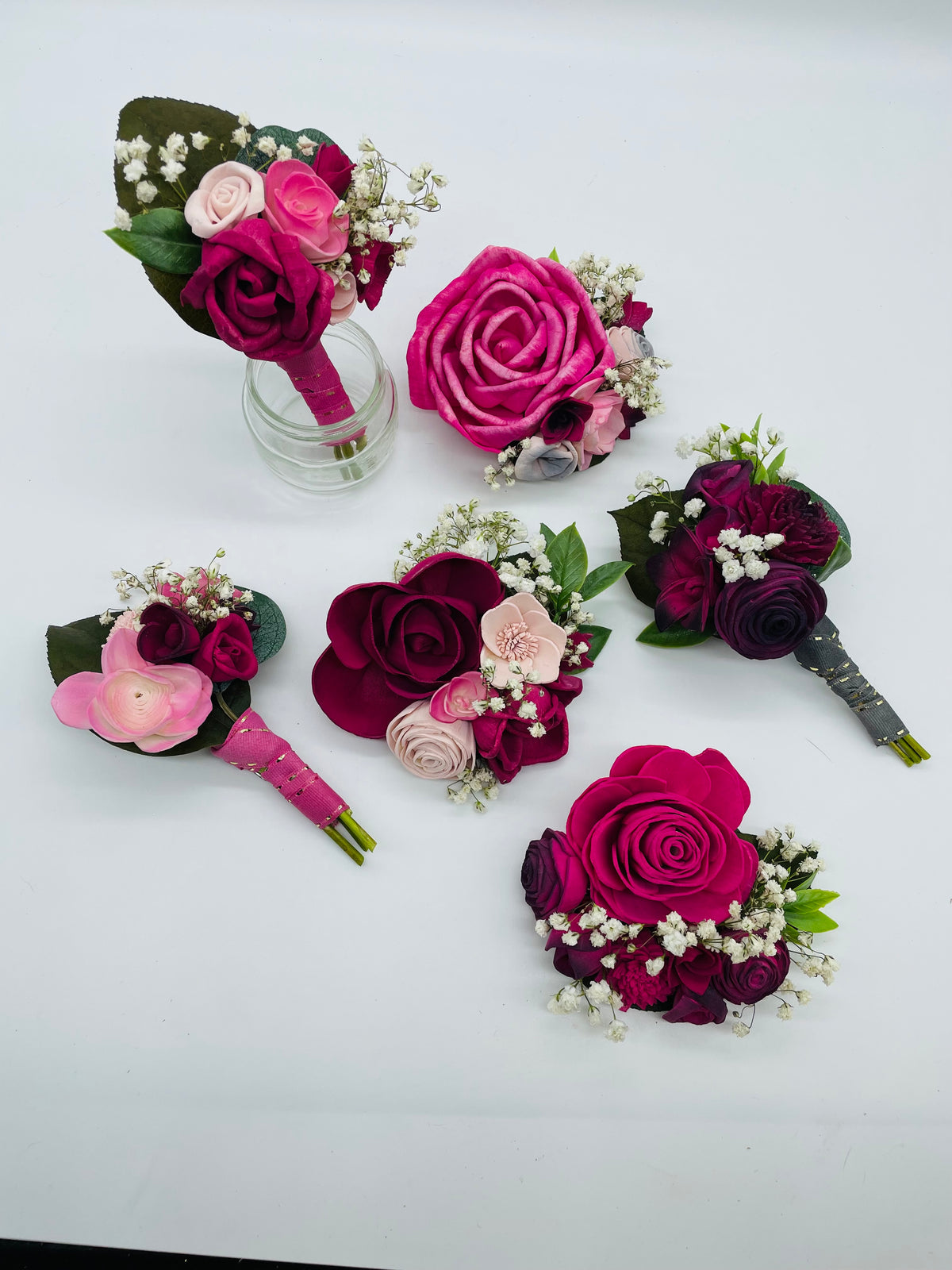 Corsage – Traditional Sizes & Petite Daddy Daughter Dance Matching Magnetic Boutonniere Available