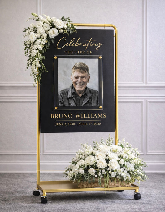 The Celebration of Life Sign