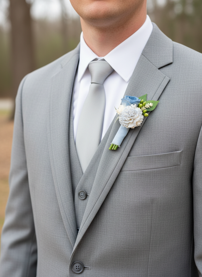 Wearable Tributes-Boutonnières and Corsages for Family and Honored Guests