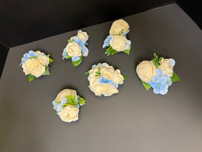 Wearable Tributes-Boutonnières and Corsages for Family and Honored Guests
