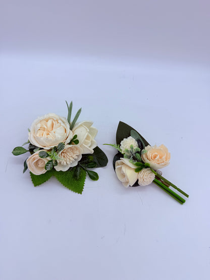 Wearable Tributes-Boutonnières and Corsages for Family and Honored Guests