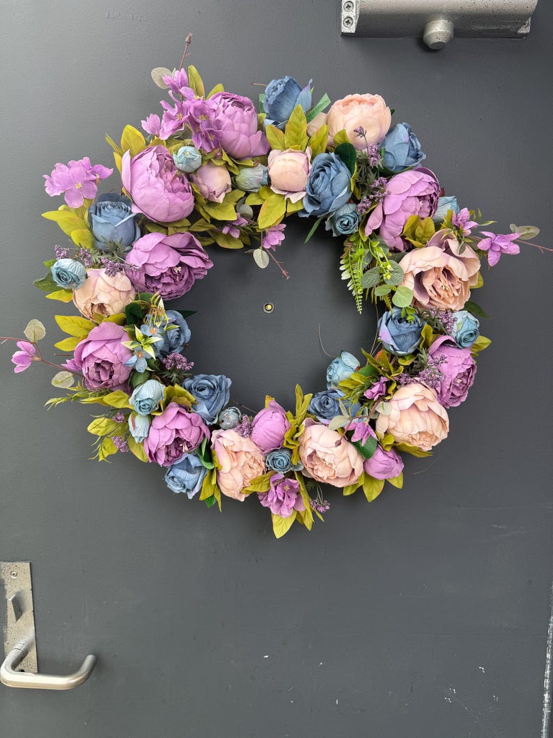 Bayou Dusk wreath close up detail